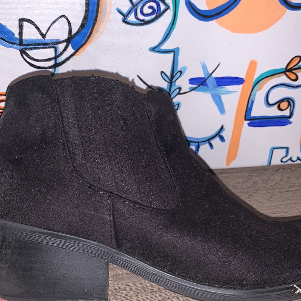 Black Ankle Booties - image 3